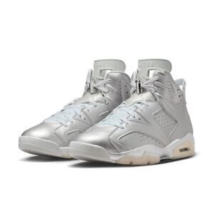 Nike Air Jordan 6 VI Retro PSG Paris Sanit Germain Silver IQ5135-001 Men 8.5
